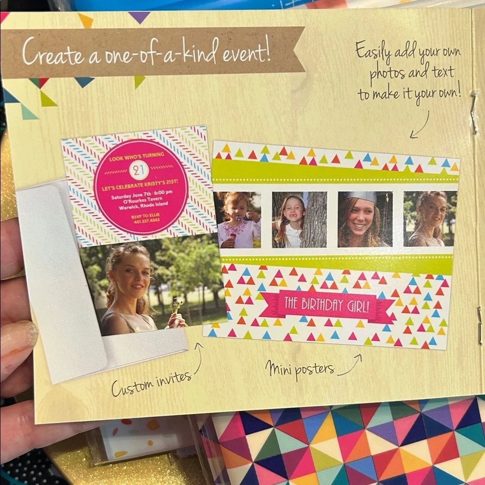 15 Packs of HP photo paper with directions on how to access HP Photo Projects
